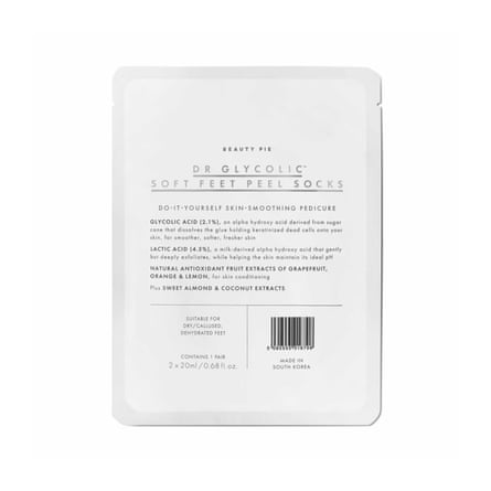 Beauty Pie Dr Glycolic Soft Feet 7-Day Peel Socks