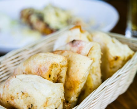 Lepinja flatbread.