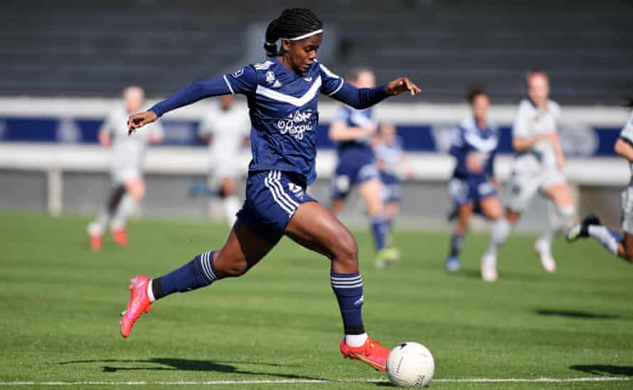 Khadija Shaw played for Bordeaux against Le Havre last season. He scored 31 goals in 33 games for the club.
