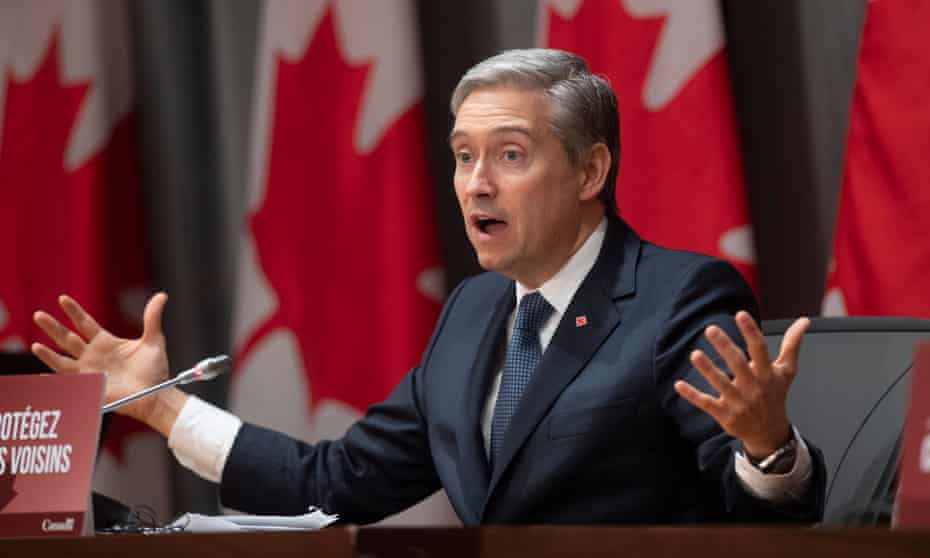 Canada’s foreign affairs minister, François-Philippe Champagne, has said there is no clear evidence that Canadian military hardware was being used for human rights violations in Saudi Arabia.
