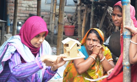 ‘We try to be invisible’ … Suhailey Farzana, left, in Jhenaidah, Bangladesh, 2019.