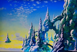 The Weird Worlds Of Roger Dean Prog Rock S Artist In Residence Music The Guardian