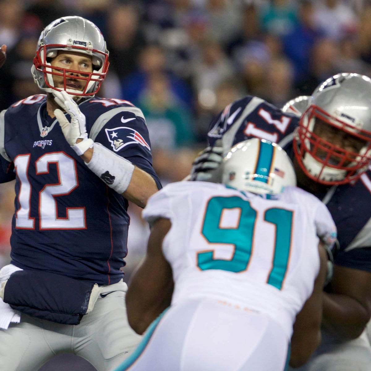Patriots Improve To 7 0 As Dan Campbell S Magic Touch Deserts Him Sport The Guardian