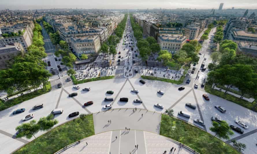 It S A Little Worn Out Parisians Unveil Plan For 250m Champs Elysees Makeover Paris The Guardian It S A Little Worn Out Parisians Unveil Plan For 250m Champs Elysees Makeover Paris The Guardian