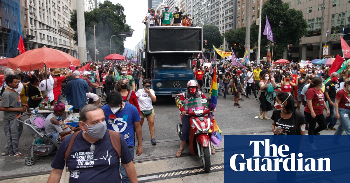 Fresh protests in Brazil against Bolsonaro’s handling of Covid pandemic