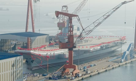 China’s new carrier is based on the Soviet Kuznetsov-class design.