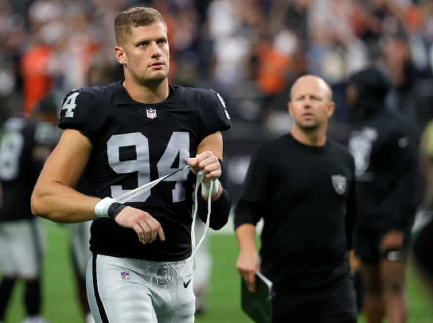 The first NFL playoff game with an active LGBTQ+ player is an important milestone | Las Vegas Raiders