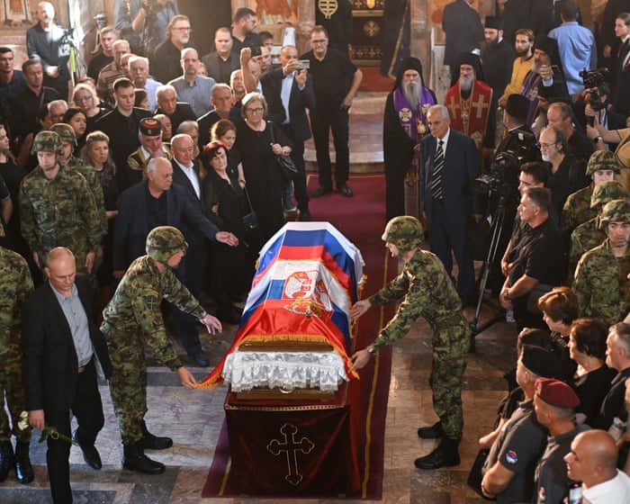 Ratko Mladić, the ‘Butcher of Bosnia’, given hero’s funeral in Serbia