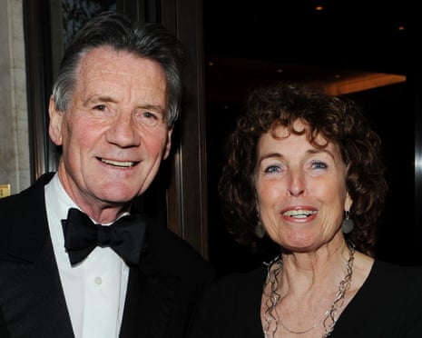 Michael Palin and his Helen Gibbins