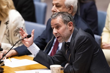 a man speaks into a microphone