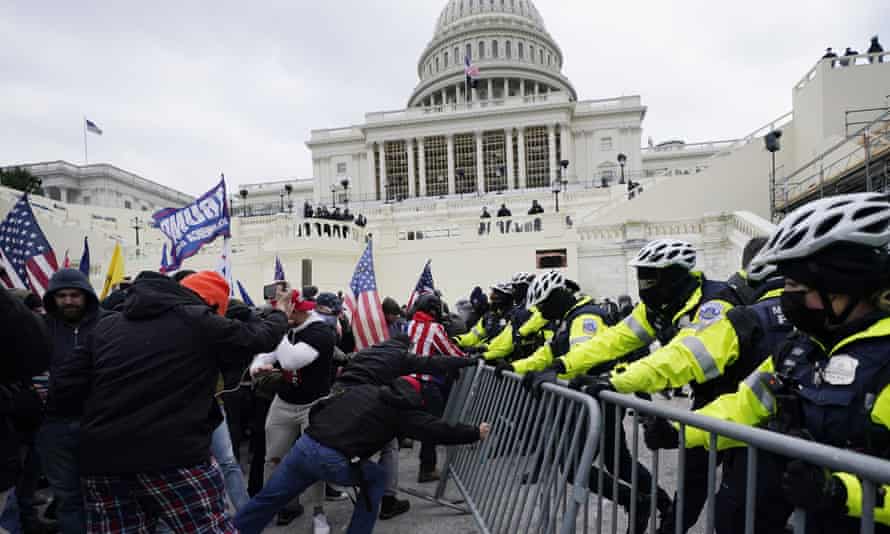 January 6 riots astatine  the US Capitol