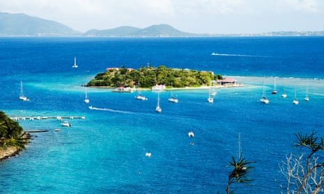 View to Marina Cay and Virgin Gorda, British Virgin Islands