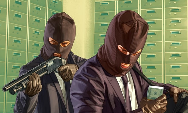 Hackers’ big heist … Rockstair’s Grand Theft Auto.