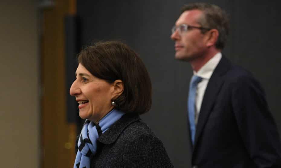 NSW Premier Gladys Berejiklian and Treasurer Dominic Perrottet