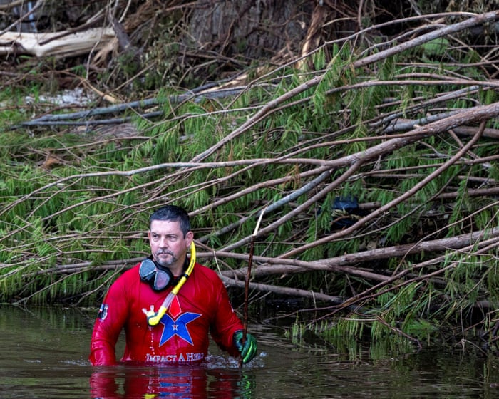 As Texas cleans up, ex-staffers say Fema has ‘eroded capacity’ for multiple disasters