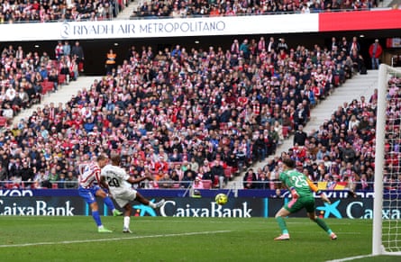Antoine Griezmann scores the winner for Atlético Madrid.