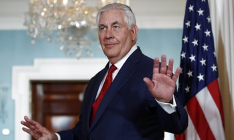 On Wednesday, Rex Tillerson said: ‘When we as a people, a free people, go wobbly on the truth, even on what may seem the most trivial of matters, we go wobbly on America.’