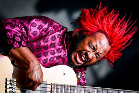 Thundercat at FYF Fest 2017 in Los Angeles.