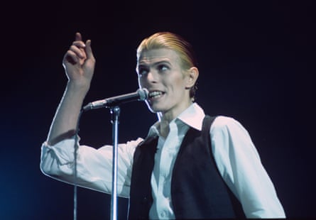 David Bowie in Rotterdam, 1976.