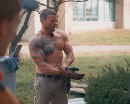 A muscualr contestant in Apocalypse A muscualr contestant in Apocalypse