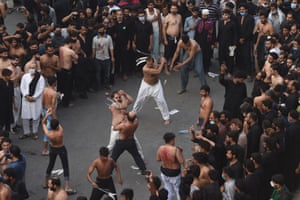 Lahore, Pakistan Shia Muslim devotees take part in a procession to commemorate the anniversary of the prophet Muhammad’s companion and son-in-law. Imam Ali