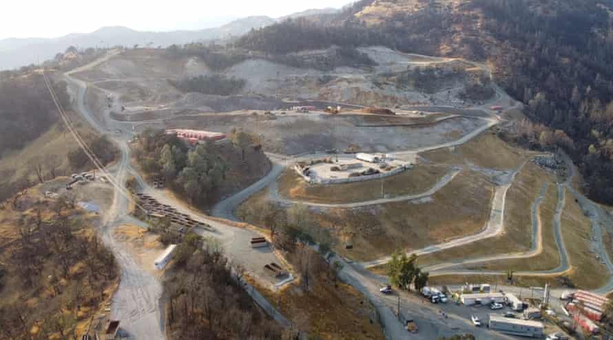 Water samples from the Clover Flat landfill in Calistoga, California, confirmed the presence of PFAS chemicals.