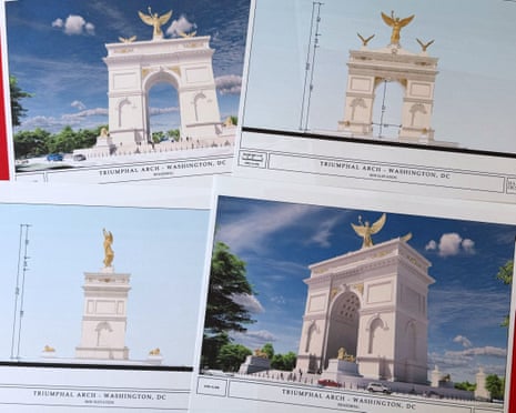 National Park Service supports Trumps arch even though it would have adverse effects on other DC monuments, report says – live