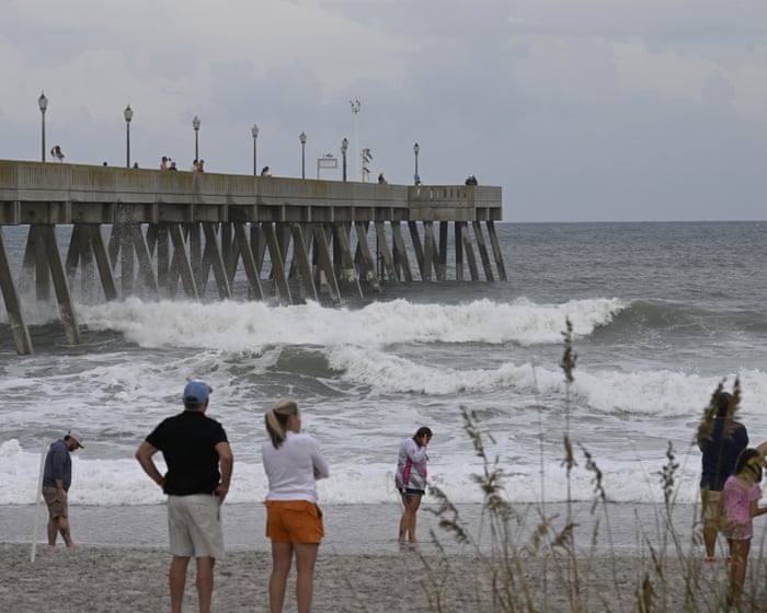 Hurricane Erin moves away from North Carolina after battering outer banks