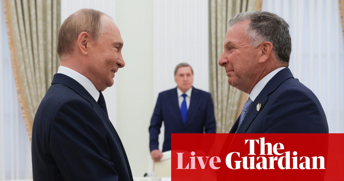 Ukraine war live: Trump envoy Steve Witkoff set to meet Vladimir Putin in Moscow amid US push for peace deal