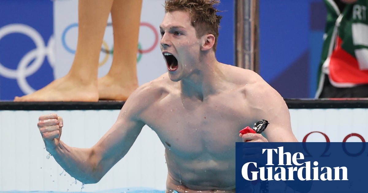Team GB men strike Olympic gold in pool again with stunning relay win