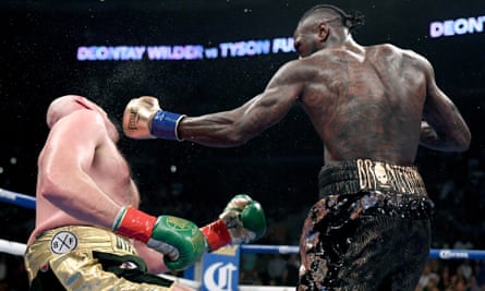 Deontay Wilder felled Tyson Fury for the second time in the 12th round