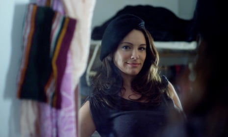A latterday Bonnie: Kelly Brook in Taking Stock.