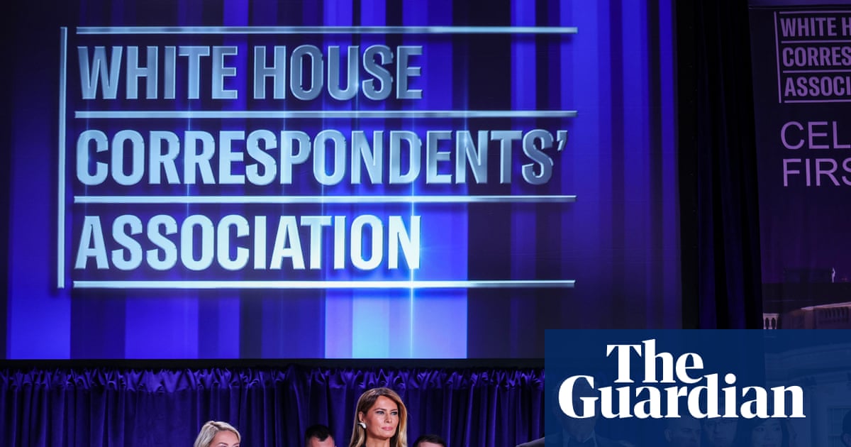 The White House press corps prepares to defend the First Amendment the traditional way: with rubber chicken, step-and-repeat photos, and a president treating an attempted shooting like a promo event for his old hotel.