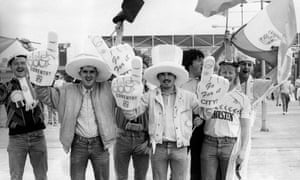 Coventry City fans are chuffed to be at Wembley for their team’s first FA Cup final, whereas it is old hat for the Spurs fan on the right, it’s Tottenham’s third FA Cup final since the start of the decade.