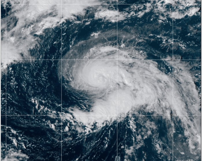 Hurricane Gabrielle forms south-east of Bermuda as tropical storm emerges off Mexico