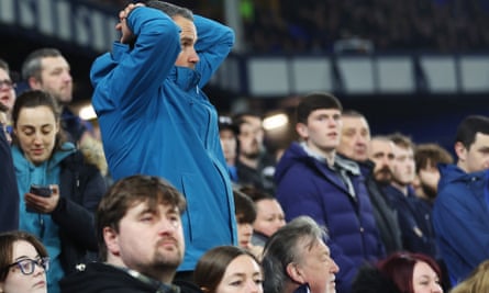 Everton fans are fearing the worst
