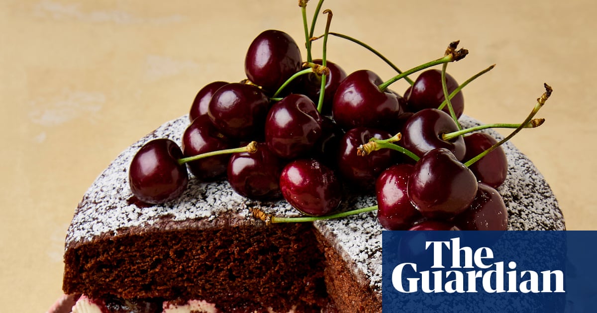 Meera Sodha's recipe for chocolate, mascarpone and cherry cake | Meera Sodha recipes