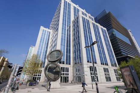 The headquarters of Euroclear in Brussels.