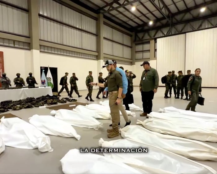 Kolumbiya prezidenti terrorçuların meyitləri ilə şəkil paylaşaraq etirazlara səbəb oldu
