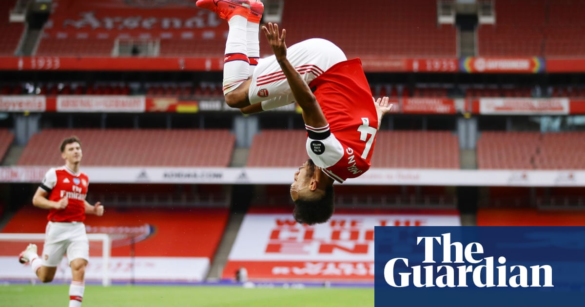 Aubameyang doubles up for Arsenal in 4-0 win to push Norwich closer to drop