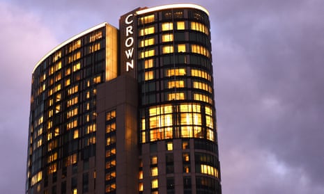 File photo of Crown Resorts’ Crown Towers hotel in Melbourne