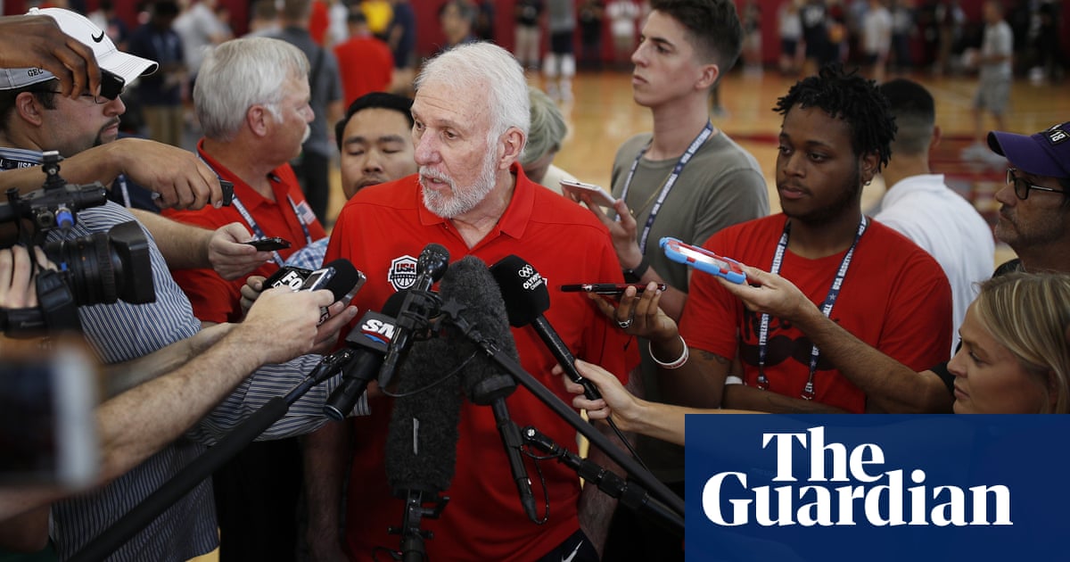 USA basketball coach Gregg Popovich praises patriotic Colin Kaepernick