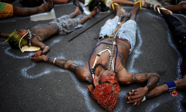 brazil amazon dam munduruku indigenous protest