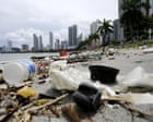 Plastic food and drink packaging ‘world’s most common coastal litter’