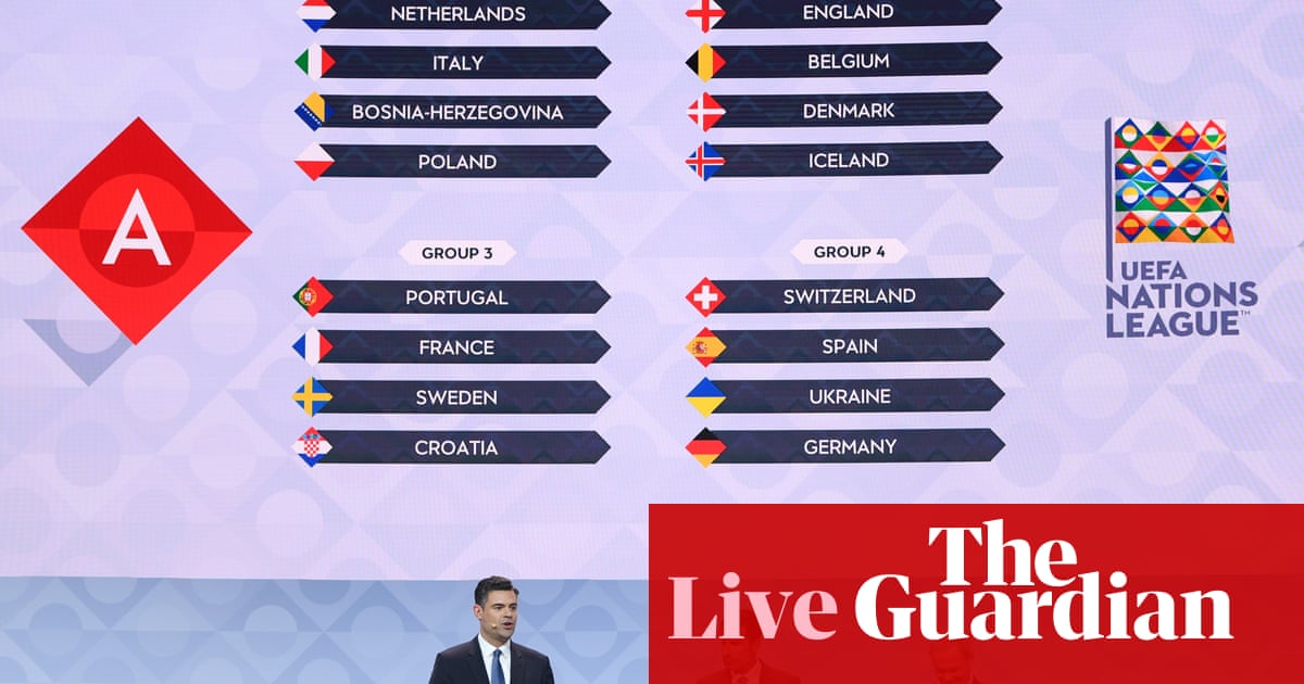 Uefa Nations League 2020 21 Draw As It Happened Football The