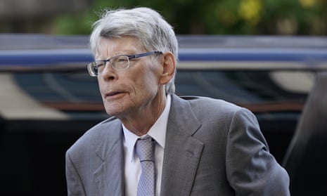 The author Stephen King testified at a trial in Washington that the proposed merger would reduce competition and therefore negatively affect writers.