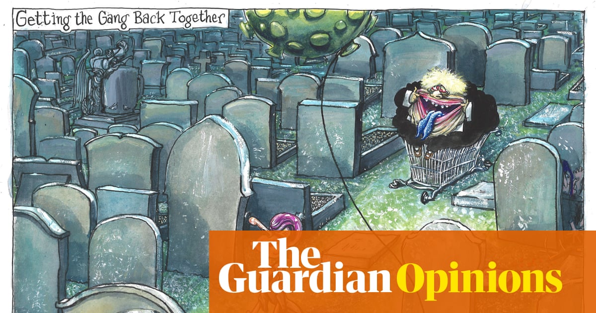 Decoding Martin Rowson's Cartoon: A Satirical Lens on the UK's Covid Response