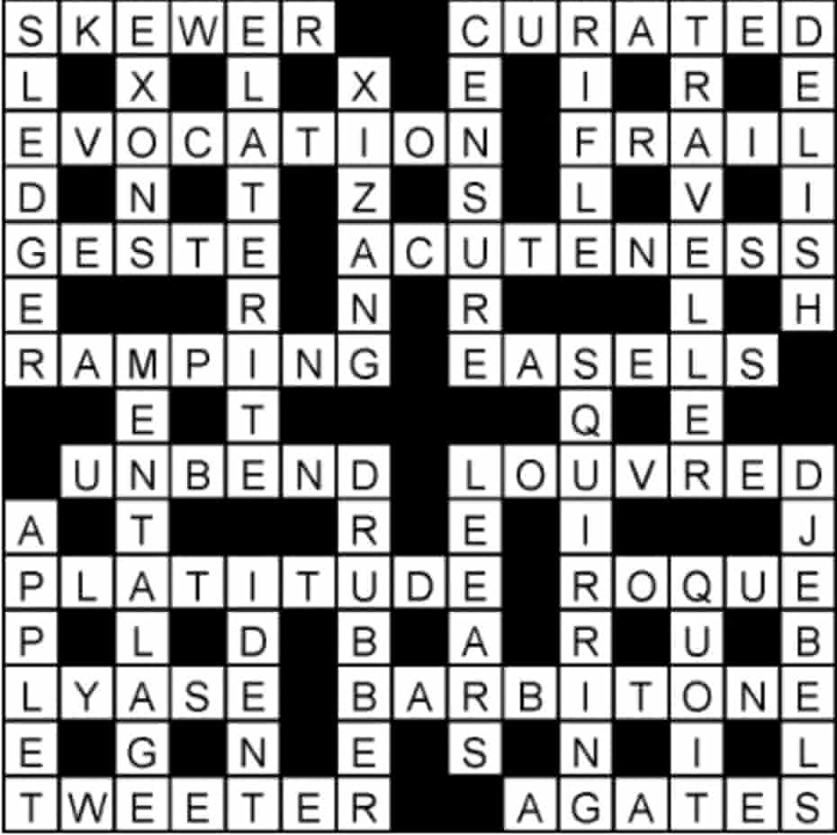 Ease crossword clue