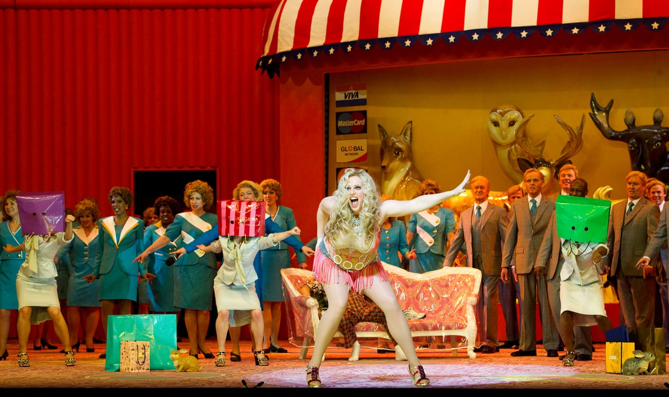Eva-Maria Westbroek in Anna Nicole by Mark-Anthony Turnage at the Royal Opera House, directed by Richard Jones