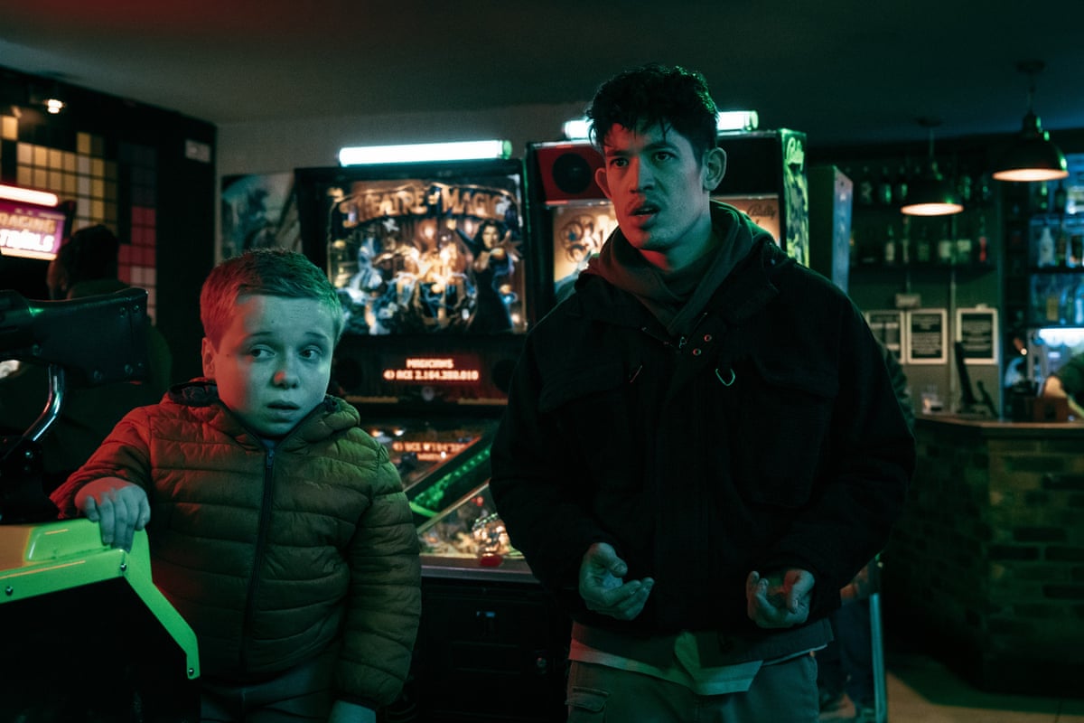 Lenny Rush (left) and Christopher Chung in Slow Horses season six.